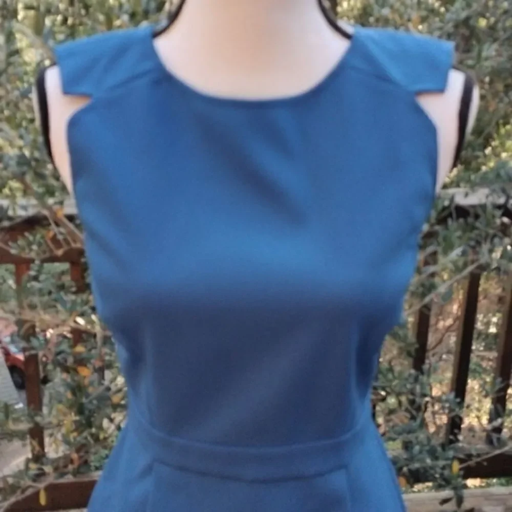 J. Crew Blue Dress
